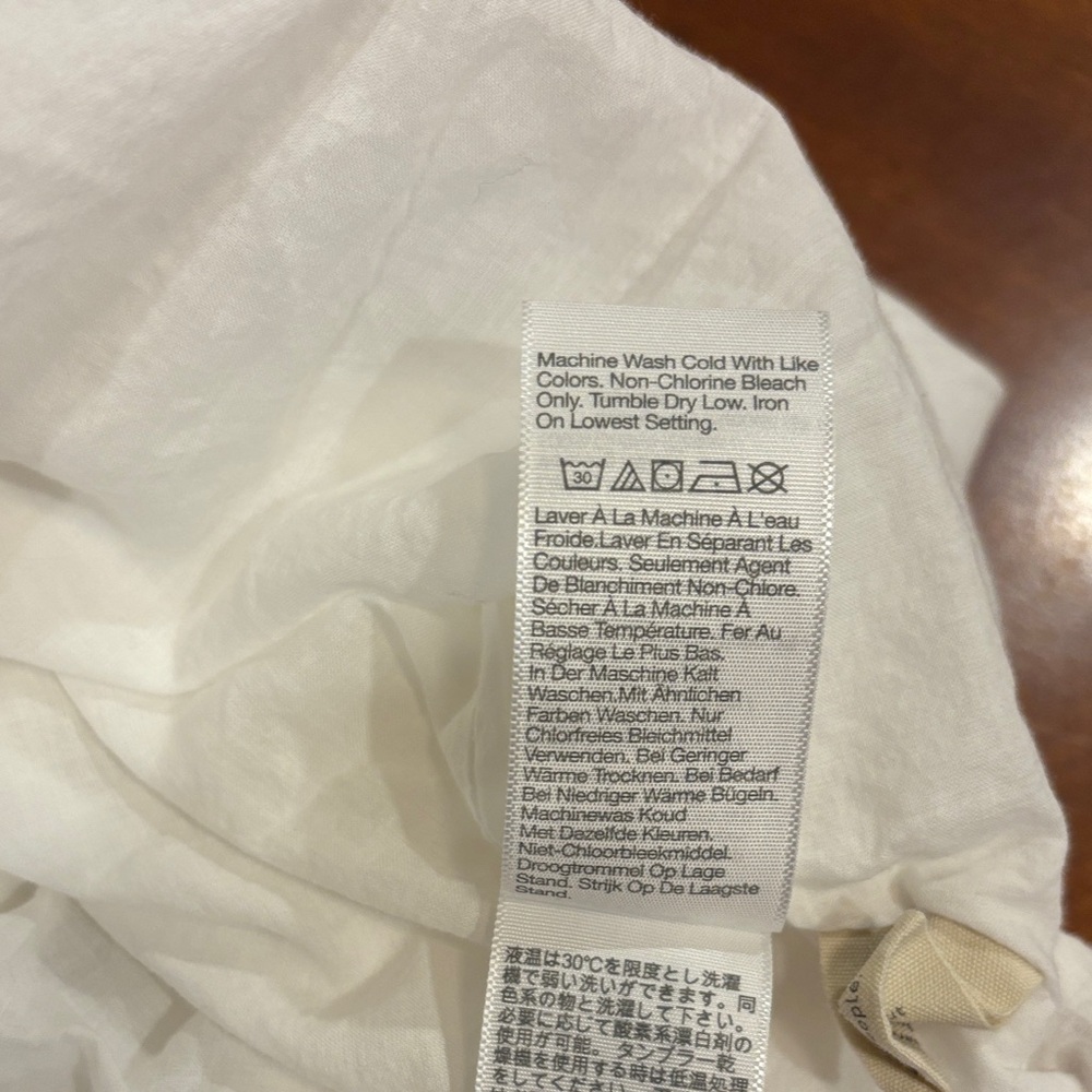Madewell Linen-Cotton Cami Button-Front Midi Dress - Like New - Picture 13 of 15